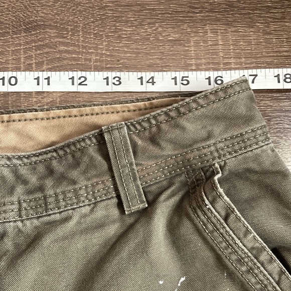 Mens Vintage G.H Bass Green Work Pants Size 34x32 - Picture 4 of 10